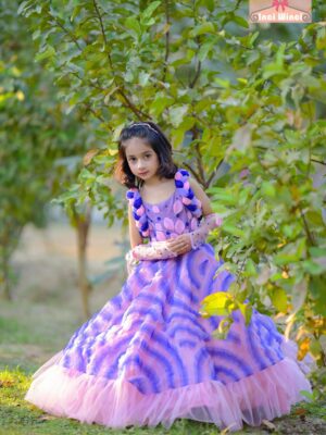 Disney Rapunzel Tulle Dress, Pink, Purple Fairy costume, Fantasy Lavender Ball Gown, Fairy tale sleeveless dress for birthday, prom, wedding