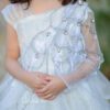 Swan Lake White Fairy Tulle Dress, Barbie Costume, Feather Ball Gown, Long White Tulle Princess Dress, for birthday, prom, wedding etc.